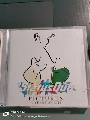 RAR 2 CD'S. STATUS QUO. PICTURES. 40 YEARS OF HITS - Immagine 1 di 2