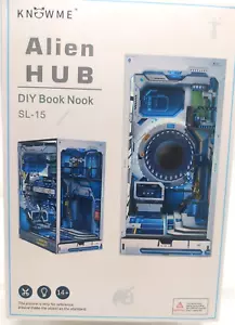 KnowMe Alien HUB HÁGALO USTED MISMO Libro Nook SL-15 NUEVO EN CAJA 14+ 4,3 pulgadas x 7,2 x 8,6 pulgadas Artesanal "Sujetalibros" - Imagen 1 de 9