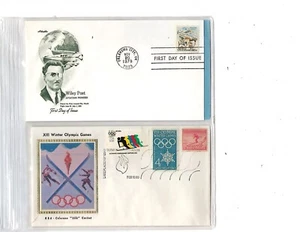 US: 2 FDCs XF 52524 - Picture 1 of 1