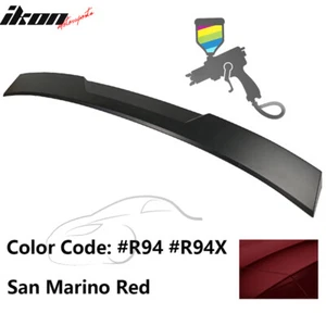 Fits 18-22 Honda Accord 10th Gen V Style #R94 San Marino Red Roof Spoiler ABS - Picture 1 of 4