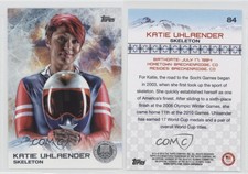2014 Topps US Olympic & Paralympic Team and Hopefuls Silver Katie Uhlaender #84