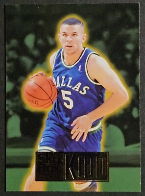 Skybox #221 Jason Kidd 1994-95 novato radiocontrol Dallas Mavericks patio Foto 1 de 2