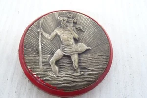 Badge fermacarte San Cristoforo per auto d'epoca - Imagen 1 de 3