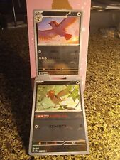 Pidgeot 018/165 Spearow 021/165 2023 Pokémon 151 Reverse Holo Japanese Cards NM