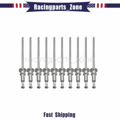 Fit GM Chevy body windshield trim weld pin stud molding clip rivet in stud 10pcs - Image 1 of 4