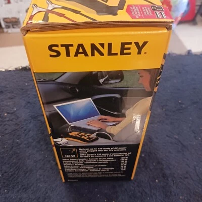 Inversor y toma de corriente Stanley 500 W - Tomas de corriente dobles, puertos USB 3,1 A, 12 V CC A Foto 1 de 4