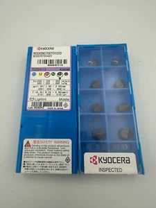 KYOCERA  CERAMIC  INSERTS QUANTITY 10 RCGX090700T01020 RCGX35T00420 KS6040 - Picture 1 of 2
