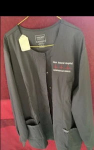 Olean General Hospital ( OGH ) Adult XL Cherokee Dr Cardiovascular Jacket NWT - Picture 1 of 5