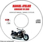VN 2000 - Manuel Atelier CDROM KAWASAKI FR Expédition - --, Support - CD-ROM - 
