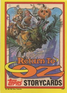 Return To Oz  Stickers / Trading   Individual Trading Cards  (See Description ) - Picture 1 of 33