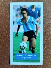 Osvaldo Ardiles Caplin & Rosetti Score Cards Champions Of World Sport 2009