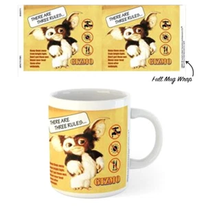 Gremlins - '3 Rules' Movie Coffee Tea Mug - Licensed **FREE DELIVERY** - Picture 1 of 1