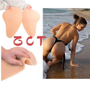 Body Hip Pads in silicone Butt Enhance Pads Body Shaper Crossdressers Drag Queen - Foto 1 di 19