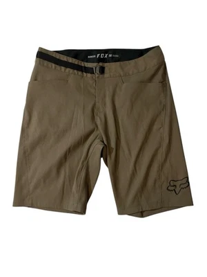 Fox Pantalones Cortos Para Hombre Talla 32 Marrón Ranger Bolsillos para Bicicleta Ciclismo Cinturón de Cintura Ajustable Foto 1 de 4