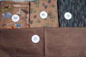 RILEY BLAKE DESIGNS~~ PINE GROVE ~~ PAQUETE DE TELA ~~ 3,5 YARDAS PLUS - Imagen 1 de 1