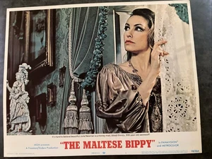 Tarjeta de vestíbulo original The Maltese Bippy 1969 con Julie Newmar & Rowan and Martin - Imagen 1 de 8