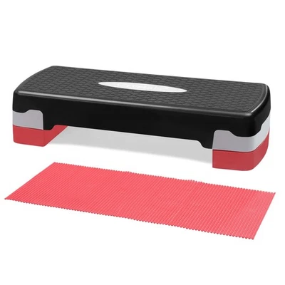 CRYSTALS Rutschfest Aerobic Stepper Yoga Step Board Fitnessstudio Fitness Übung Cardio Home Yoga