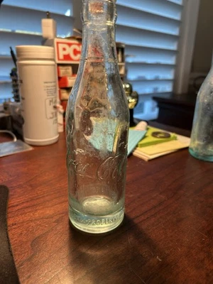 BOTELLA COCA-COLA MÓVIL ALA 1905-1915 LADO RECTO. Foto 1 de 4