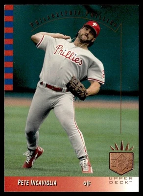 1993 SP Pete Incaviglia Philadelphia Phillies #176 - Image 1 of 2