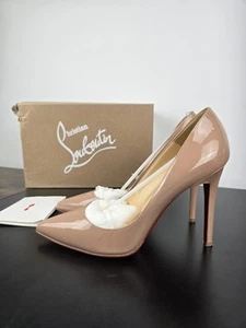 Christian Louboutin Pigalle 100 Patent Heels Size 6 EU 39 Perfect Condition - Imagen 1 de 11