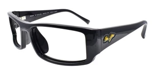Gafas de sol Maui Jim Akamai MJ212-02 negro brillante SOLO MARCO - Imagen 1 de 7