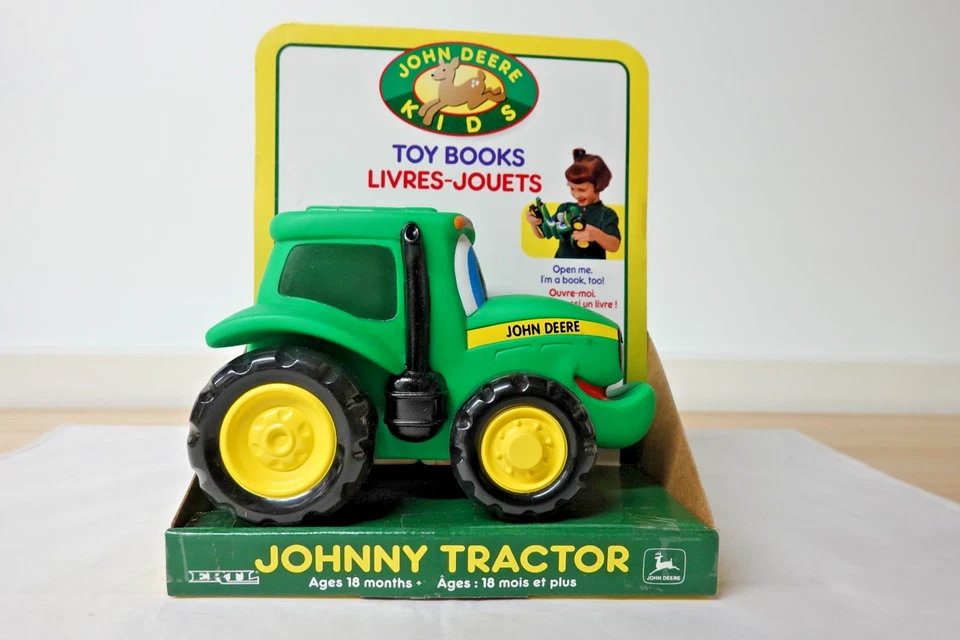 Ertl 5151 John Deere Kids Toy Book Johnny Tractor Pre School Ages 18 Months Plus - Image 1 of 4