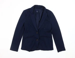 Gap Blue Women's Blazer Jacket, Size 10, Regular Fit - Picture 1 of 12