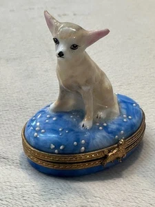 Pierre Arquie Limited Edition chihuahua Dog France Trinket Box No. 023/750 - Picture 1 of 4