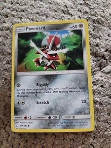 Pokemon TCG Pawniard 104/181 Sm-Team Up Regular - Picture 1 of 2