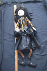 Halloween Witch Doll Lanky Leg 33 inch Accent Joe Spencer