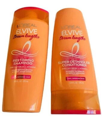Juego de champú y acondicionador desenredante Loreal Elvive Dream Lengths Restore Foto 1 de 4