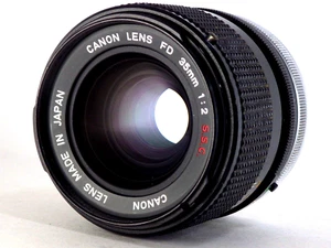 Canon FD 35mm f/2 S.S.C. Lente Gran Angular MF Cámara SLR SSC JAPÓN Raro Antiguo Prime - Imagen 1 de 12