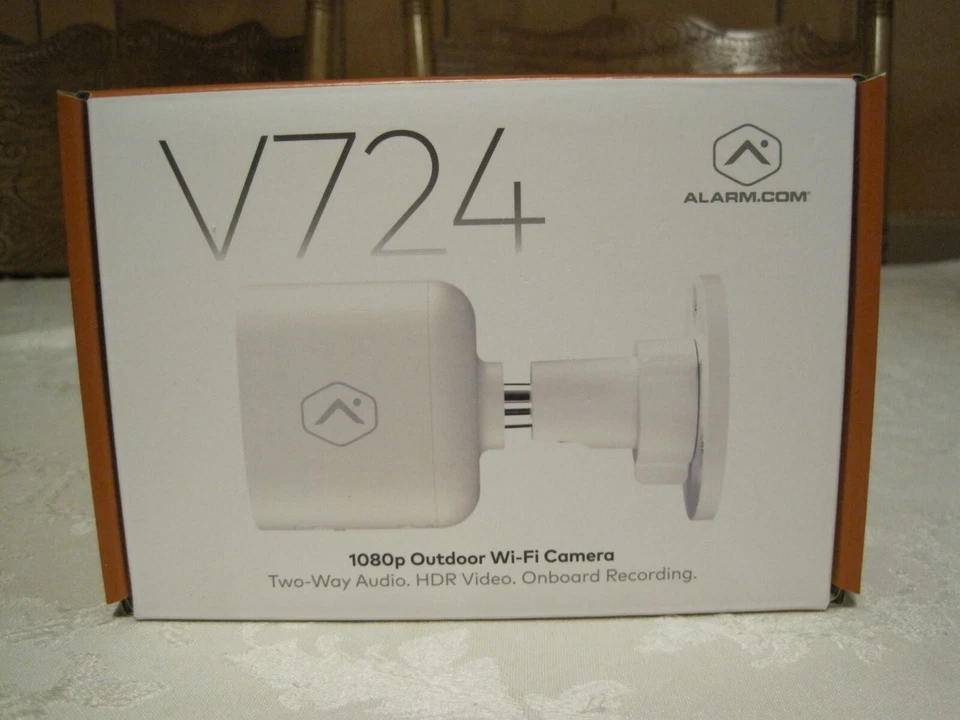 Alarm.com ADC-V724X Outdoor Wi-Fi Camera with 2-Way Audio and Motion Detection
