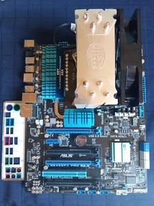 ASUS M5A99FX PRO R2.0 Motherboard AMD FX-8350 AM3+ CPU 16GB Hyper Fury DDR3 RAM - Afbeelding 1 van 8