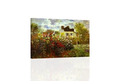 Monet-Garden - CANVAS OR PRINT WALL ART - Image 1 of 2