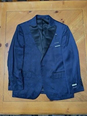 Jos A Bank 42R Chaqueta de Cena, Blazer, Chaqueta Deportiva Azul - AJUSTE CEÑIDO Foto 1 de 4