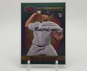 Sixto Sanchez 2021 Topps Finest Flashbacks RC Miami Marlins - Bild 1 von 2