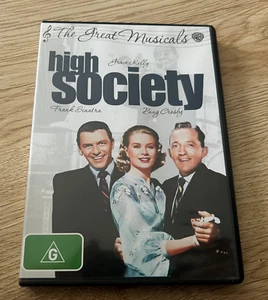 High Society (Classic 1956 Bing Crosby Grace Kelly Frank Sinatra) DVD Region 4 - Picture 1 of 2