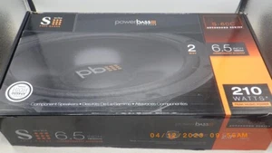 Powerbass S-60C 6.5" Component OEM Replacement Speaker Pair (TDY027117) - Picture 1 of 3