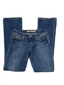 Joes Jeans Slim Straight Blue Stretch Womens Size 24x28 Good Conditionđź‘– - Picture 1 of 10