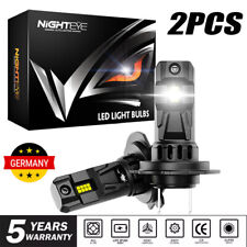 Produktbild - NIGHTEYE 2x H7 LED Scheinwerfer 20000LM Halogen Mit Zulassung Canbus fehlerfrei