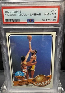 1979 Topps Kareem Aboul - Jabbar #10 PSA 8 - Bild 1 von 2