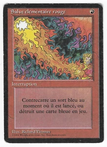 ►Magic-Style◄ MTG - Red Elemental Blast - French Revised FBB - Played - Picture 1 of 1