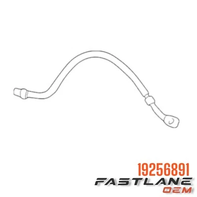 2003-2007 CADILLAC CTS FRONT LEFT BRAKE HOSE NEW OEM 19256891 - Imagem 1 de 4