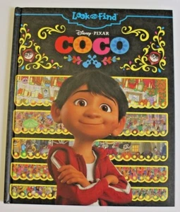 Disney-Pixar Coco Look and Find Hardcover Book NEW - Foto 1 di 3