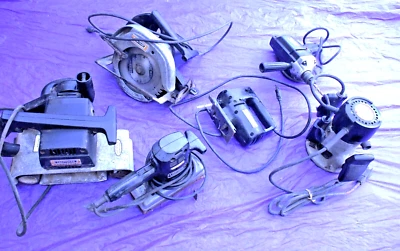 CRAFTMAN COMERCIAL GRADE (6 different TOOLS) 120 vac power tools - Image 1 of 4