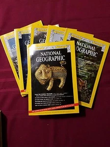 Vtg National Geographic 1974 Back Issues Lot of 6 Jan Thru Jun Vol. 145 No# 1-6  - Picture 1 of 6