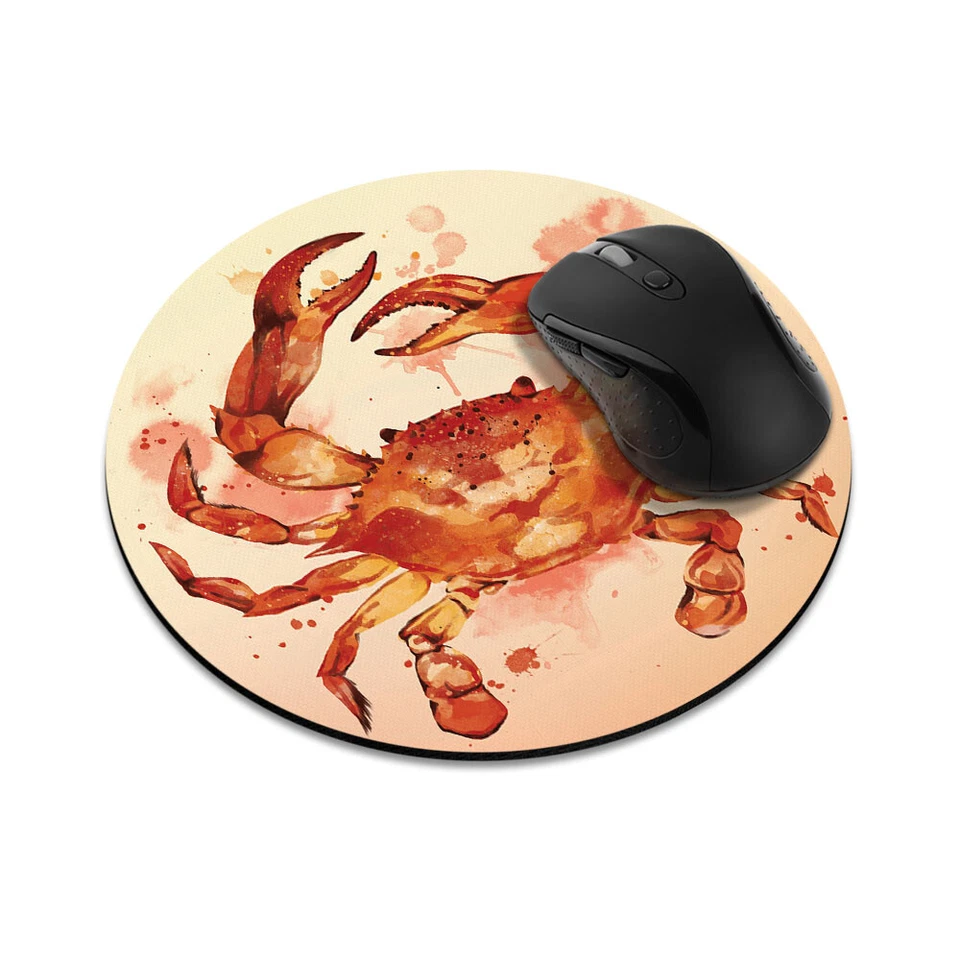 Alfombrilla de ratón redonda para juegos de diseños alfombrilla de ratón circular antideslizante para computadora portátil Foto 1 de 1