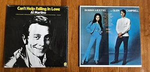 2 album County crooner oldies Vinyl LP Lot cheap Al Martino Gentry Campbell G+ - Picture 1 of 4