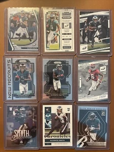 Devonta Smith 9 Card Lot Panini Prizm Optic Seven Rookies Eagles - Picture 1 of 2